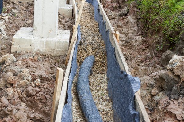 French Drain Installation in Sun City